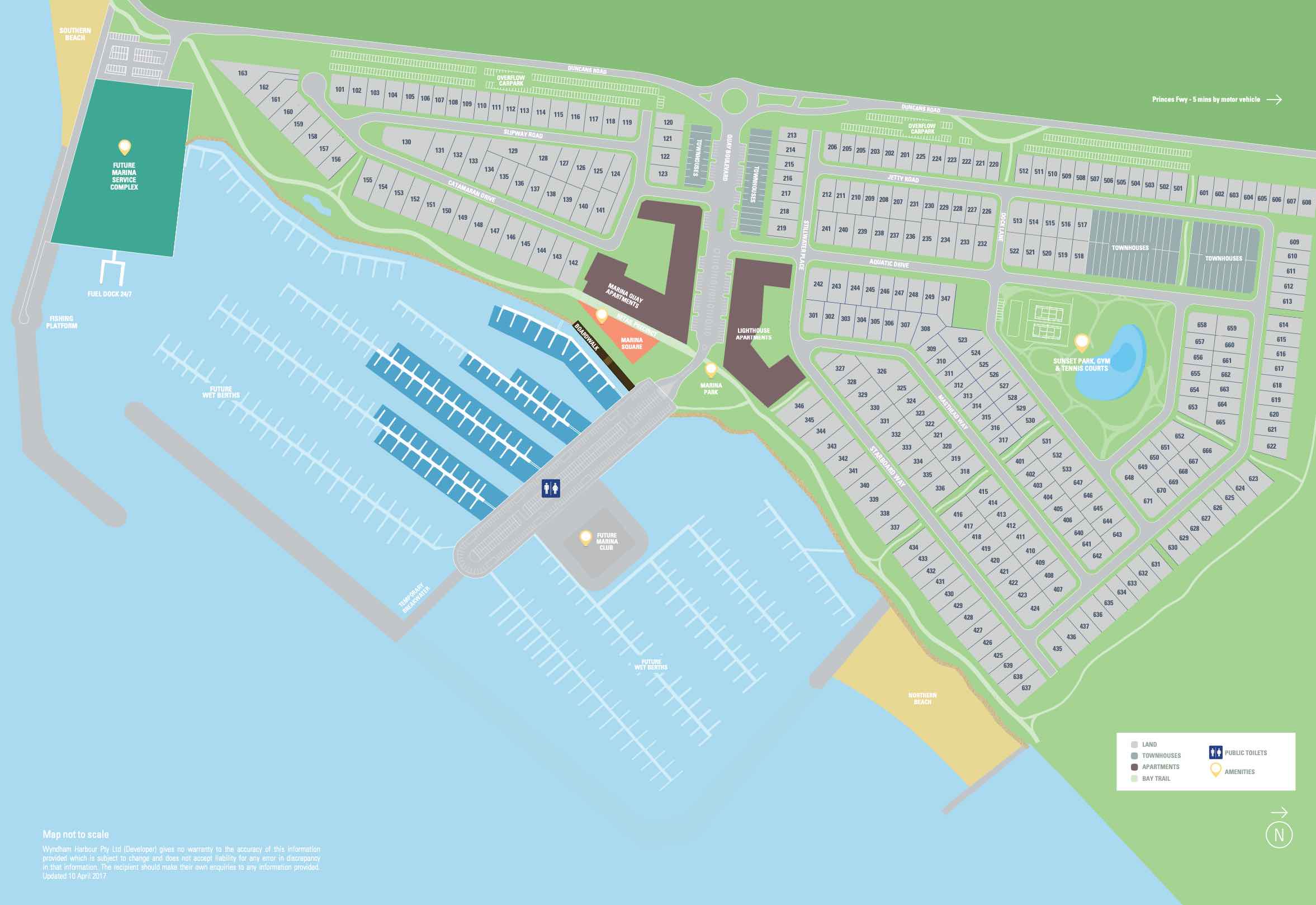 Wyndham Harbour Werribee South Masterplan